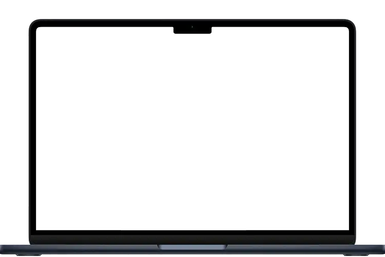 Bezel de um Macbook Air